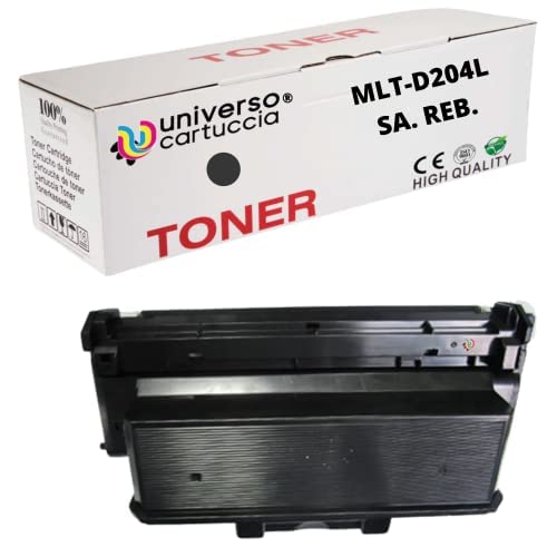 UniversoPatrona® Toner kein Original Schwarz für Drucker Samsung ProXpress M3325 M3375 M3825 M3875 M4025 M4075 TONER MLT-D204L von universo cartuccia