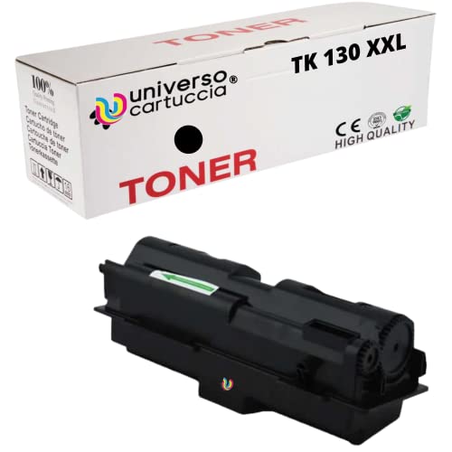 universo cartuccia® Toner kompatibel für Kyocera TK-130 8.000 k für Kyocera/Mita fs-1028mf; FS-1128MFP; FS-1300; FS-1300; FS-1300d; FS-1300DN; fs-1300dtn; fs-1300 N; FS-1350; FS-1350DN von universo cartuccia