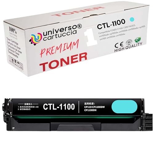 universo cartuccia - CTL 1100 Toner kompatibel mit Pantum cm1100adn cp1100dw cm1100dn cm1100adw CP1100cm1100cm1100dn cm1100dw (Cyan) von universo cartuccia