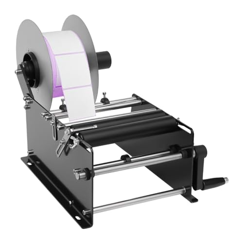 unkonwcy Etikettiermaschine Manuelle Flaschenetikettenanwender FüR Runde Dosen Flaschen EtikettiergeräT Rund Flasche Dose Labeling Machine GeschäFtschreibt Termine Und Chargenpreise 10-30 StüCk/min von unkonwcy