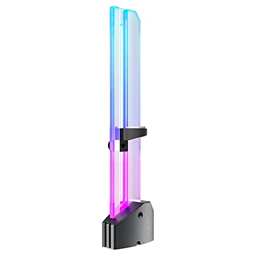 upHere ARGB GH03ARGB Grafikkarten-GPU-Halterung, verstellbarer Einzelschlitz, unterstützt Grafikkartenhalter mit 5 V 3-poliger ARGB-LED, upHere ARGB GH03ARGB Grafikkarten-GPU-Halterung, verstellbarer Einzelschlitz, unterstützt Grafikkartenhalter mit 5 V 3-poliger ARGB-LED, von upHere