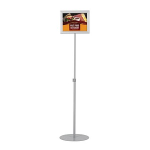 update displays Infoständer Economy silber DIN A3 von update displays