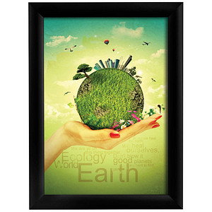 update displays  Klapprahmen schwarz 64,3 x 89,0 cm von update displays