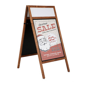 update displays Kundenstopper MULTI Plus braun DIN A1 von update displays