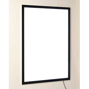 update displays LED-Leuchtrahmen Magneco schwarz DIN A2 von update displays