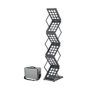 update displays Prospektständer schwarz DIN A4 6 Fächer update displays Prospektständer schwarz DIN A4 6 Fächer von update displays