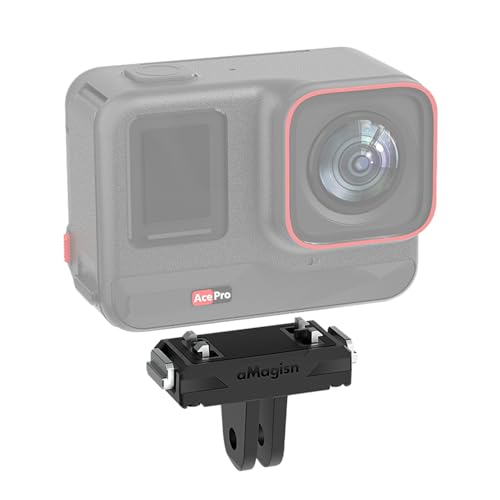 Magnet-Kamerahalterung für Insta360 Ace Pro/Ace, Schnellspanner-Basisständer magnetische Adapterhalterung, Kamerazubehör von uprgk