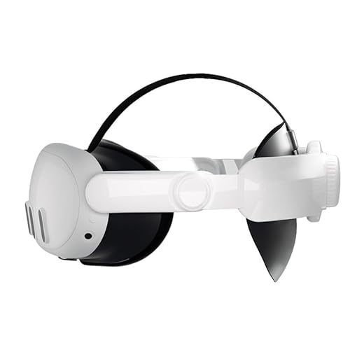 Verstellbares Kopfband für Meta Quest 3, VR Headset Kopfband Ersatzbandteil, reduziert den Druck auf den Kopf, um den Komfort und das Spielerlebnis zu verbessern von uprgk