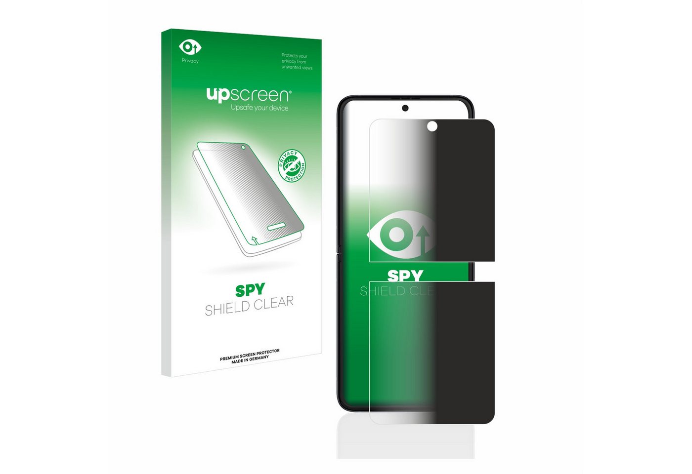 upscreen Displayschutzfolie Sichtschutzfolie für Samsung Galaxy Z Flip 3 5G, Anti-Spy Privacy Sichtschutz Blickschutzfolie Blaulicht-Schutz upscreen Displayschutzfolie Sichtschutzfolie für Samsung Galaxy Z Flip 3 5G, Anti-Spy Privacy Sichtschutz Blickschutzfolie Blaulicht-Schutz von upscreen