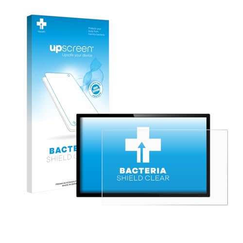 upscreen 24" Antibakterielle Schutzfolie für Touch-Panel PCs mit 24,0 Zoll (61 cm) [532 x 299 mm, 16:9] Klare Displayschutz-Folie von upscreen