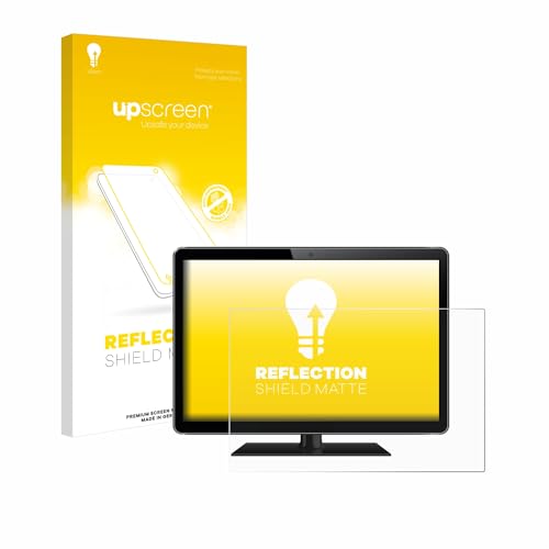 upscreen 24" Entspiegelungs-Schutzfolie für 24,0 Zoll Flachbildschirme (61 cm) [532 x 299 mm, 16:9] – Anti-Reflex Displayschutz-Folie Matt von upscreen