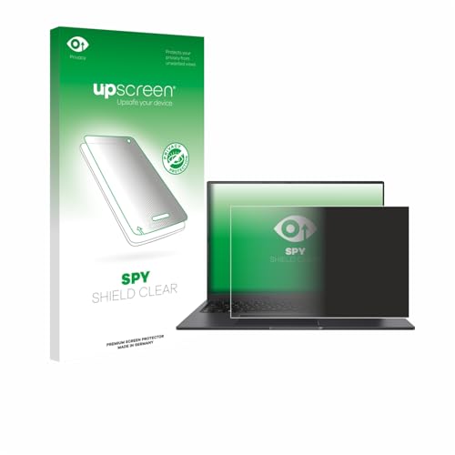upscreen Anti-Spy Blickschutzfolie für ASUS Vivobook 16X OLED M3604 Privacy Screen Displayschutz-Folie [Sichtschutz, Blaulichtfilter] von upscreen