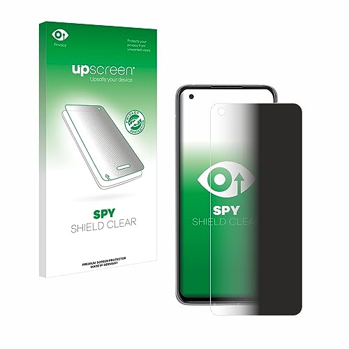 upscreen Anti-Spy Blickschutzfolie für ASUS ZenFone 8 Privacy Screen Displayschutz-Folie [Sichtschutz, Blaulichtfilter] von upscreen