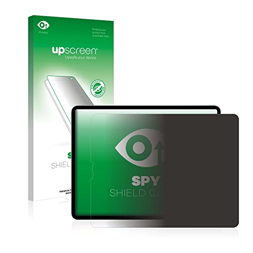 upscreen Anti-Spy Blickschutzfolie für Apple iPad Pro 12.9" 2021 (im Querformat, 5. Gen.) Privacy Displayschutz-Folie [Blaulichtfilter] von upscreen