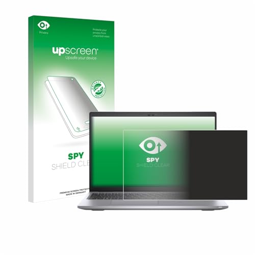 upscreen Anti-Spy Blickschutzfolie für Dell Precision 3560 Privacy Screen Displayschutz-Folie [Sichtschutz, Blaulichtfilter] von upscreen