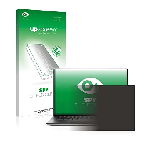 upscreen Anti-Spy Blickschutzfolie für Dell XPS 15 9510 Non-Touch Privacy Screen Displayschutz-Folie [Sichtschutz, Blaulichtfilter] von upscreen