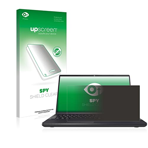 upscreen Anti-Spy Blickschutzfolie für Fujitsu Lifebook A3511 Privacy Screen Displayschutz-Folie [Sichtschutz, Blaulichtfilter] von upscreen