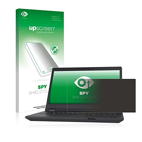 upscreen Anti-Spy Blickschutzfolie für Fujitsu Lifebook E5411 Privacy Screen Displayschutz-Folie [Sichtschutz, Blaulichtfilter] von upscreen