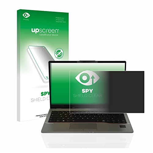 upscreen Anti-Spy Blickschutzfolie für Fujitsu Lifebook U7412 Privacy Screen Displayschutz-Folie [Sichtschutz, Blaulichtfilter] von upscreen
