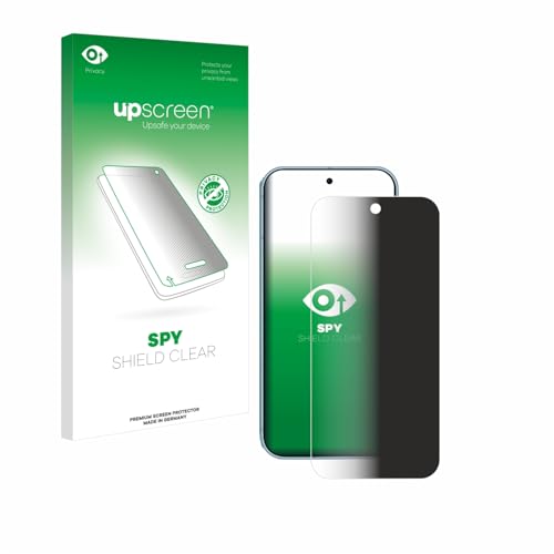 upscreen Anti-Spy Blickschutzfolie für Google Pixel 9 Pro Privacy Screen Displayschutz-Folie [Sichtschutz, Blaulichtfilter] von upscreen