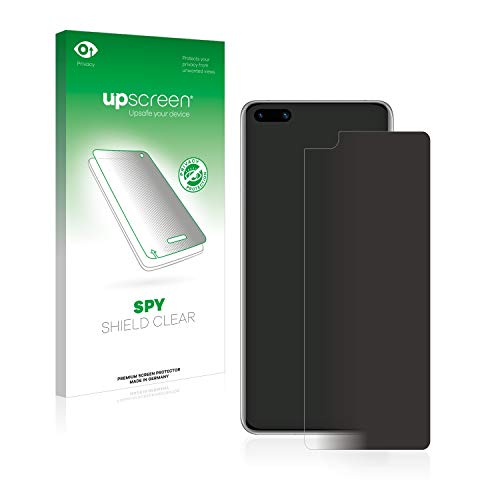 upscreen Anti-Spy Blickschutzfolie für Huawei P40 Privacy Screen Displayschutz-Folie [Sichtschutz, Blaulichtfilter] von upscreen