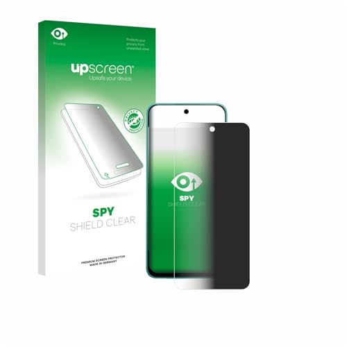 upscreen Anti-Spy Blickschutzfolie für Infinix Note 50x Privacy Screen Displayschutz-Folie [Sichtschutz, Blaulichtfilter] von upscreen