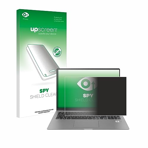 upscreen Anti-Spy Blickschutzfolie für LG gram 17'' 2021 Privacy Screen Displayschutz-Folie [Sichtschutz, Blaulichtfilter] von upscreen