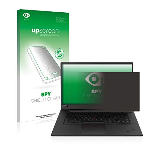 upscreen Anti-Spy Blickschutzfolie für Lenovo ThinkPad P1 Gen 3 Privacy Screen Displayschutz-Folie [Sichtschutz, Blaulichtfilter] von upscreen