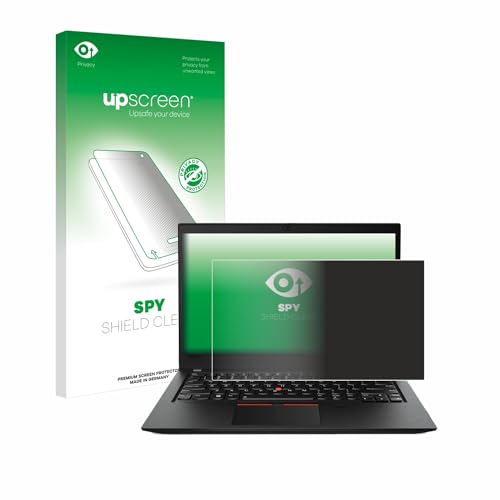 upscreen Anti-Spy Blickschutzfolie für Lenovo ThinkPad T490s Privacy Screen Displayschutz-Folie [Sichtschutz, Blaulichtfilter] von upscreen
