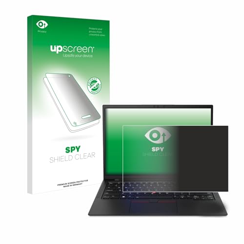 upscreen Anti-Spy Blickschutzfolie für Lenovo ThinkPad X1 Carbon 14" Gen 11 Privacy Screen Displayschutz-Folie [Sichtschutz, Blaulichtfilter] von upscreen