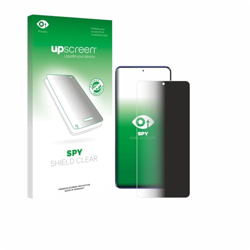 upscreen Anti-Spy Blickschutzfolie für Motorola Moto G Stylus 5G 2025 Privacy Screen Displayschutz-Folie [Sichtschutz, Blaulichtfilter] von upscreen
