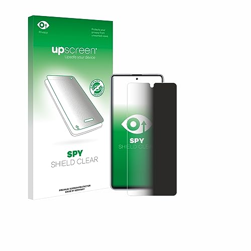 upscreen Anti-Spy Blickschutzfolie für Samsung Galaxy Note 10 Lite Privacy Screen Displayschutz-Folie [Sichtschutz, Blaulichtfilter] von upscreen