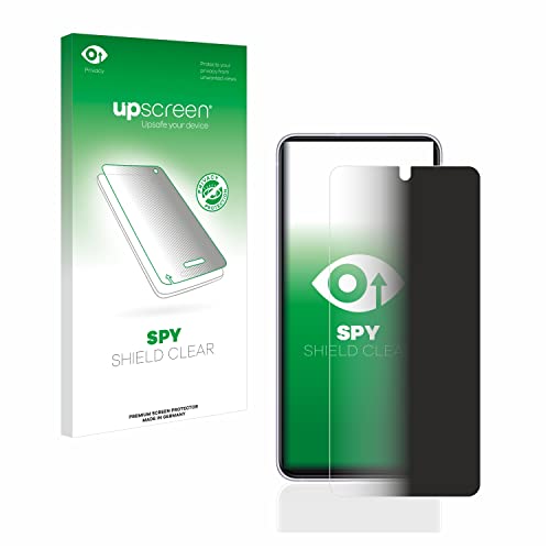 upscreen Anti-Spy Blickschutzfolie für Samsung Galaxy S21 FE 5G Privacy Screen Displayschutz-Folie [Sichtschutz, Blaulichtfilter] von upscreen