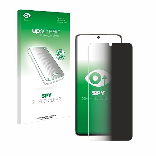upscreen Anti-Spy Blickschutzfolie für Samsung Galaxy S21 Plus 5G Privacy Screen Displayschutz-Folie [Sichtschutz, Blaulichtfilter] von upscreen