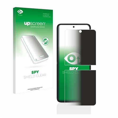 upscreen Anti-Spy Blickschutzfolie für Samsung Galaxy Z Flip 3 5G Privacy Screen Displayschutz-Folie [Sichtschutz, Blaulichtfilter] von upscreen