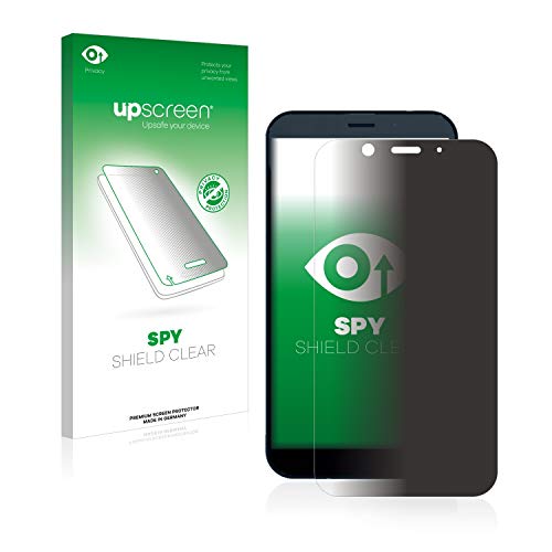 upscreen Anti-Spy Blickschutzfolie für Shiftphones Shift6m Privacy Screen Displayschutz-Folie [Sichtschutz, Blaulichtfilter] von upscreen