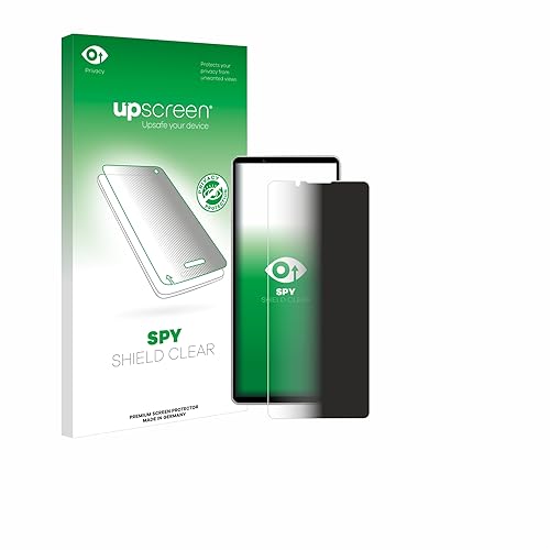 upscreen Anti-Spy Blickschutzfolie für Sony Xperia 5 V Privacy Screen Displayschutz-Folie [Sichtschutz, Blaulichtfilter] von upscreen