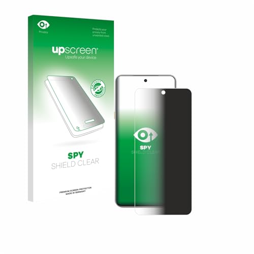 upscreen Anti-Spy Blickschutzfolie für Tecno Camon 40 Premier Privacy Screen Displayschutz-Folie [Sichtschutz, Blaulichtfilter] von upscreen
