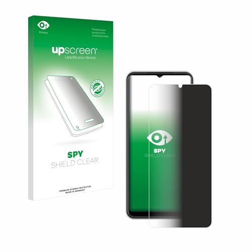 upscreen Anti-Spy Blickschutzfolie für Telekom T Phone 2 Privacy Screen Displayschutz-Folie [Sichtschutz, Blaulichtfilter] von upscreen