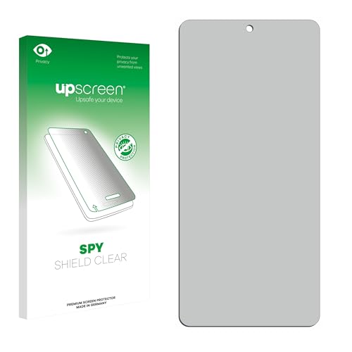 upscreen Anti-Spy Blickschutzfolie für Vivo iQOO Z10 Turbo Pro Privacy Screen Displayschutz-Folie [Sichtschutz, Blaulichtfilter] von upscreen