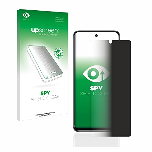 upscreen Anti-Spy Blickschutzfolie für Xiaomi Mi 10T Lite Privacy Screen Displayschutz-Folie [Sichtschutz, Blaulichtfilter] von upscreen