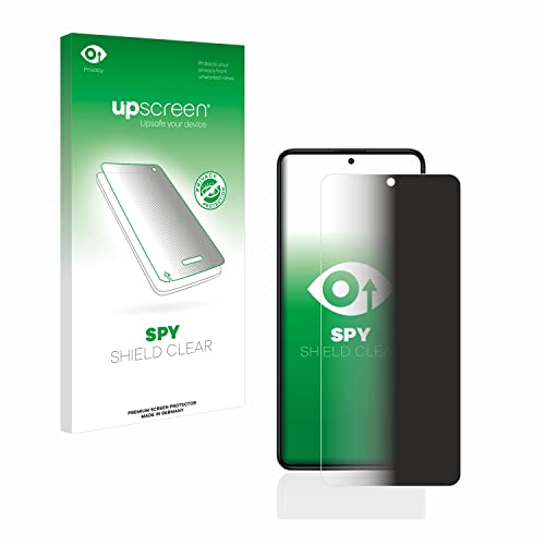 upscreen Anti-Spy Blickschutzfolie für Xiaomi Poco F5 Pro Privacy Screen Displayschutz-Folie [Sichtschutz, Blaulichtfilter] von upscreen