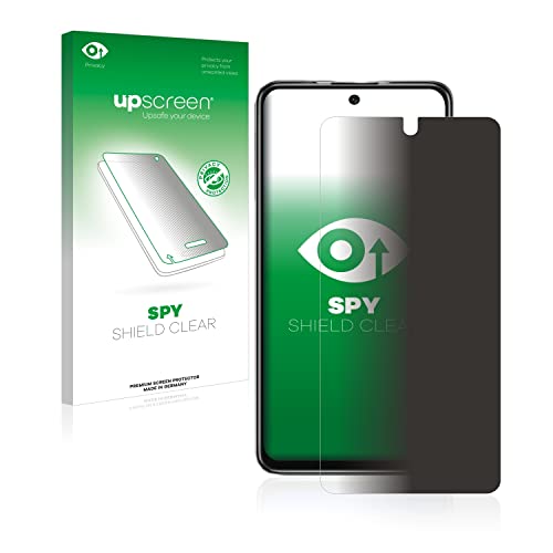 upscreen Anti-Spy Blickschutzfolie für Xiaomi Poco M4 Pro 5G Privacy Screen Displayschutz-Folie [Sichtschutz, Blaulichtfilter] von upscreen