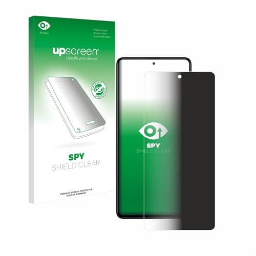 upscreen Anti-Spy Blickschutzfolie für Xiaomi Redmi Note 12 Pro+ Privacy Screen Displayschutz-Folie [Sichtschutz, Blaulichtfilter] von upscreen