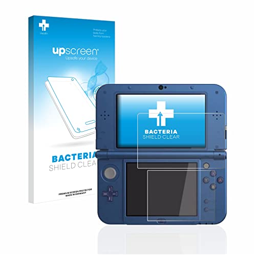 upscreen Antibakterielle Schutzfolie für Nintendo New 3DS XL Klare Displayschutz-Folie von upscreen