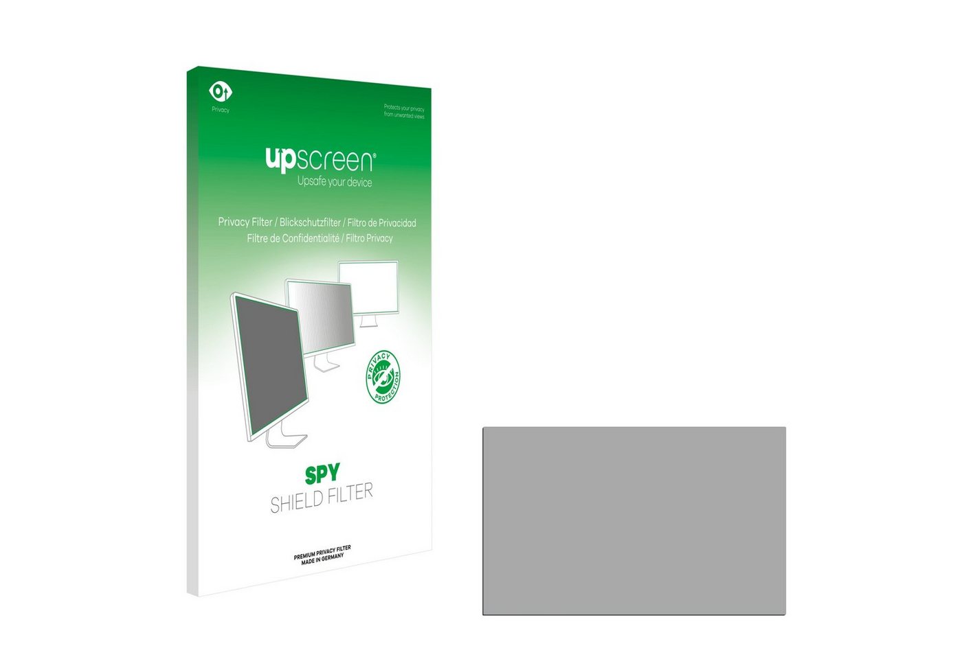 upscreen Blickschutzfilter für 57.2 cm (22.5 Zoll) [485 x 303 mm], Displayschutzfolie, Blickschutz Blaulichtfilter Sichtschutz Privacy Filter von upscreen