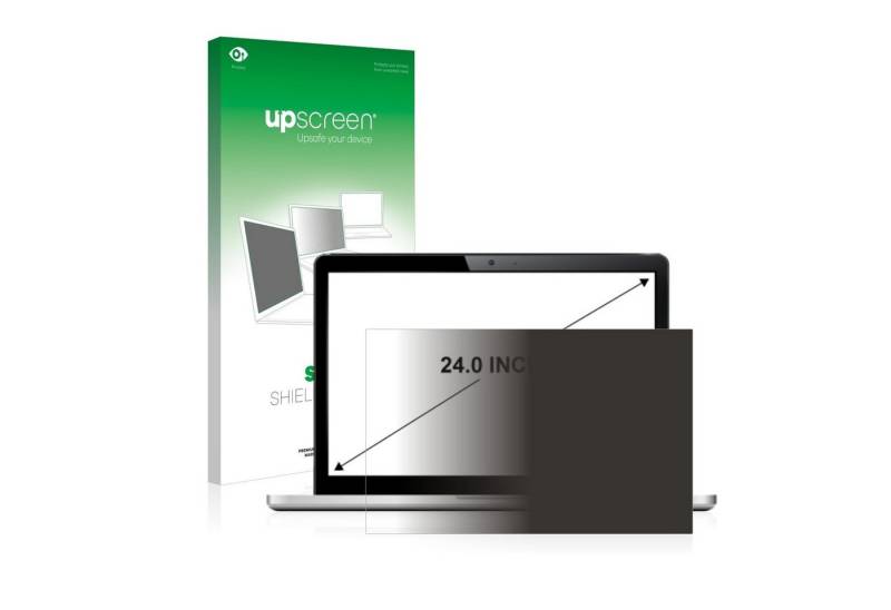 upscreen Blickschutzfilter für 61 cm (24 Zoll) [519 x 325 mm], Displayschutzfolie, Blickschutz Blaulichtfilter Sichtschutz Privacy Filter von upscreen