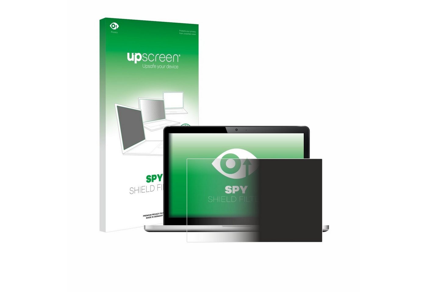 upscreen Blickschutzfilter für 61 cm (24 Zoll) [532 x 299 mm], Displayschutzfolie, Blickschutz Blaulichtfilter Sichtschutz Privacy Filter von upscreen