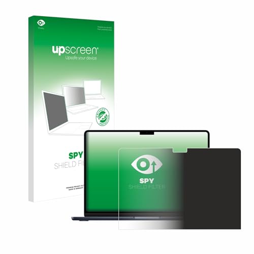 upscreen Blickschutzfilter für Apple MacBook Air 13" M3 2024 Privacy Filter Blickschutzfolie Sichtschutz-Folie [Blaulichtfilter, Anti-Reflex] von upscreen
