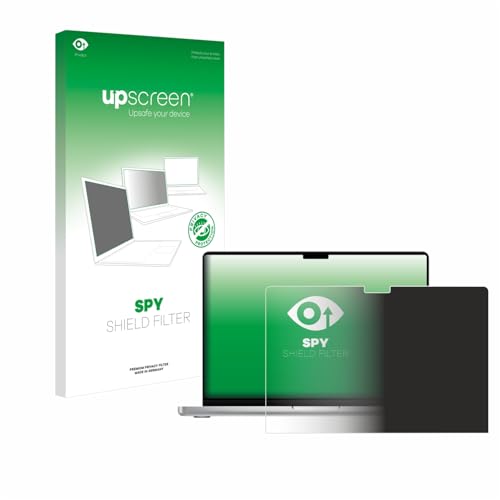 upscreen Blickschutzfilter für Apple MacBook Pro 14" 2024 M4 Privacy Filter Blickschutzfolie Sichtschutz-Folie [Blaulichtfilter, Anti-Reflex] von upscreen